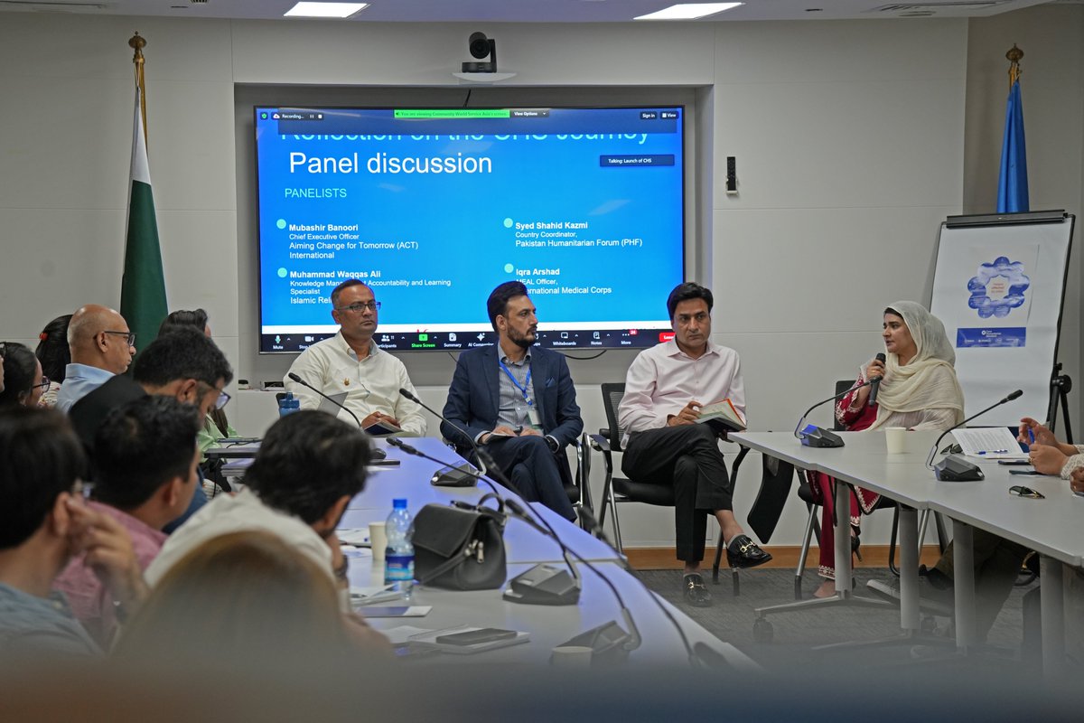 ActedPakistan's tweet photo. The revised Core Humanitarian Standards were launched in Islamabad on May 22nd, 2024! where national and international organizations are committed to advancing accountability to affected populations through their humanitarian interventions. #CHS2024 #Actedpakistan https://t.co/dAD3XJatKX
