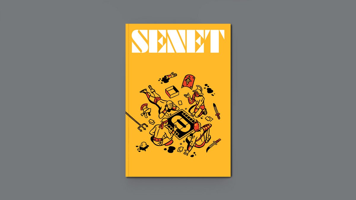 Issue 15 is out now! Featuring an amazing exclusive cover illustration by Jason Ford, with features on dice, ancient Rome and designer Bruno Cathala. Go to senetmagazine.com to order your copy or subscribe. #boardgamesarebeautiful