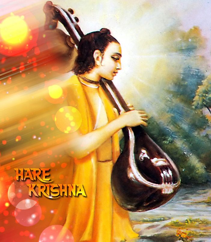 Blessed Narada Muni Jayanti 2024 🙏📿🕉️🌞❤️ Narada Muni Bajay Vina ~ Krishna Premi Dasi youtube.com/watch?v=EhN_pw…