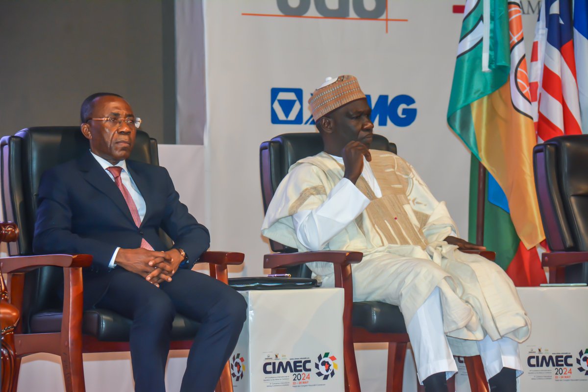 ECASROCA's tweet image. @ECA_OFFICIAL prend part à la réunion des Ministres des Mines @PressACP couplée à la 4ème édition de la #CIMEC, ouverte hier à #Yaoundé par le Premier Ministre du Cameroun @joDionNgute.
En Afrique Centrale, la CEA soutien le developpement des chaines de valeurs minières.