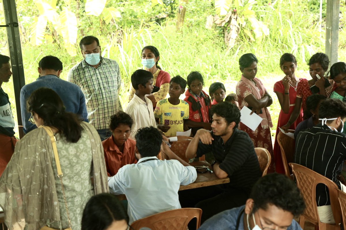 Promoting Health Equity in Wayanad! @cabcmssrf & @DMWIMS Medical College partnered for a medical camp at Madamkunnu Adivasi Settlement, offering preventive, promotive & curative care. #CommunityHealth @doctorsoumya @mssrf @asterwims