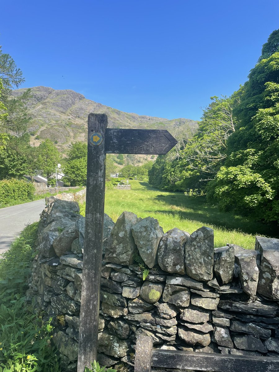 A multiple Cumbria Way entry for #FingerpostFriday.
