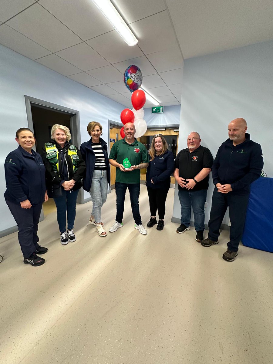 Congratulations to our winning Instructor🥳 Paddy has worked tirelessly over the years delivering lifesaving CFR courses to his group, to members of his community in Kildare Town, GAA Clubs, Scout Groups and all the neighbouring CFR groups that Paddy has helped out along the way.