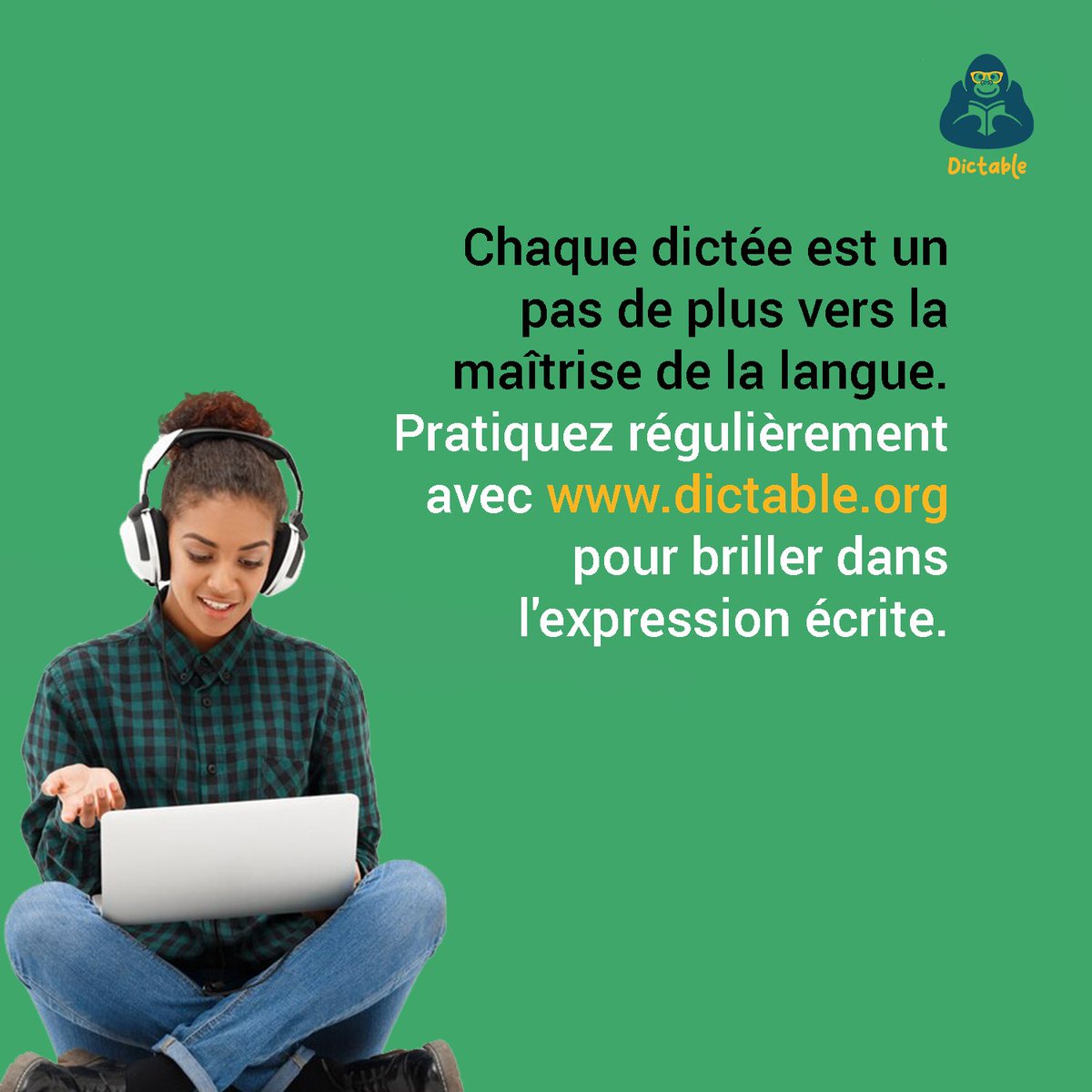 dictable_org's tweet photo. Dictées en ligne gratuites pour tous niveaux – Rejoignez https://t.co/7eII5HIOlq et commencez votre entraînement dès maintenant !

#dictée #excellence #français #langue https://t.co/lO96u1oqft