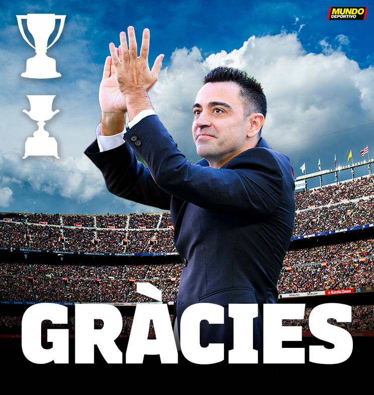 mundodeportivo's tweet photo. Gràcies, Xavi ❤️‍🩹

✨ Siempre serás una 𝑳𝑬𝒀𝑬𝑵𝑫𝑨 https://t.co/CEMQc5munw