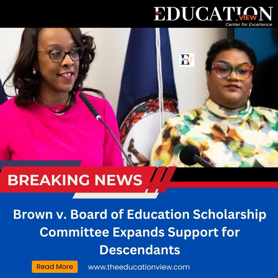 Brown v. Board of Education Scholarship Committee Expands Support for Descendants

Read More: rb.gy/j5h66y

#BrownvBoard #ScholarshipSupport #EducationalEquality #CivilRightsLegacy #EducationForAll #HistoricalJustice #EqualOpportunity #LegacyOfEquality #news