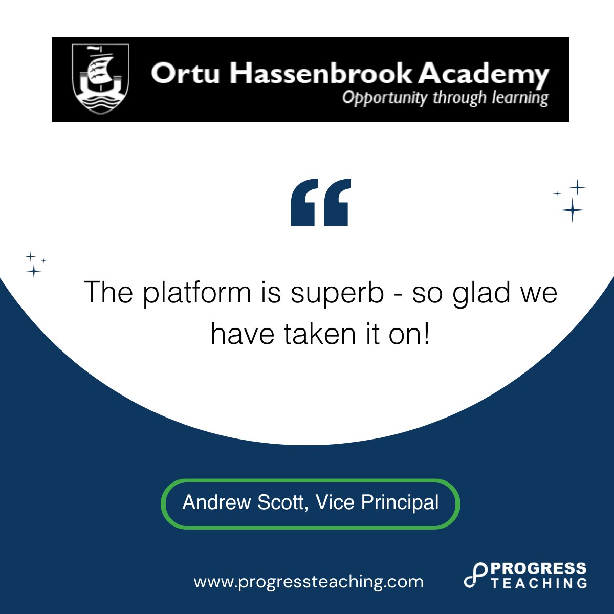 You can't get much better feedback than that 🤩

Get in touch with us to find out how ProgressTeaching can help you to improve teaching for better pupil outcomes: progressteaching.com/book-a-demo/

#edutwitter #teachertwitter #schoolleaders