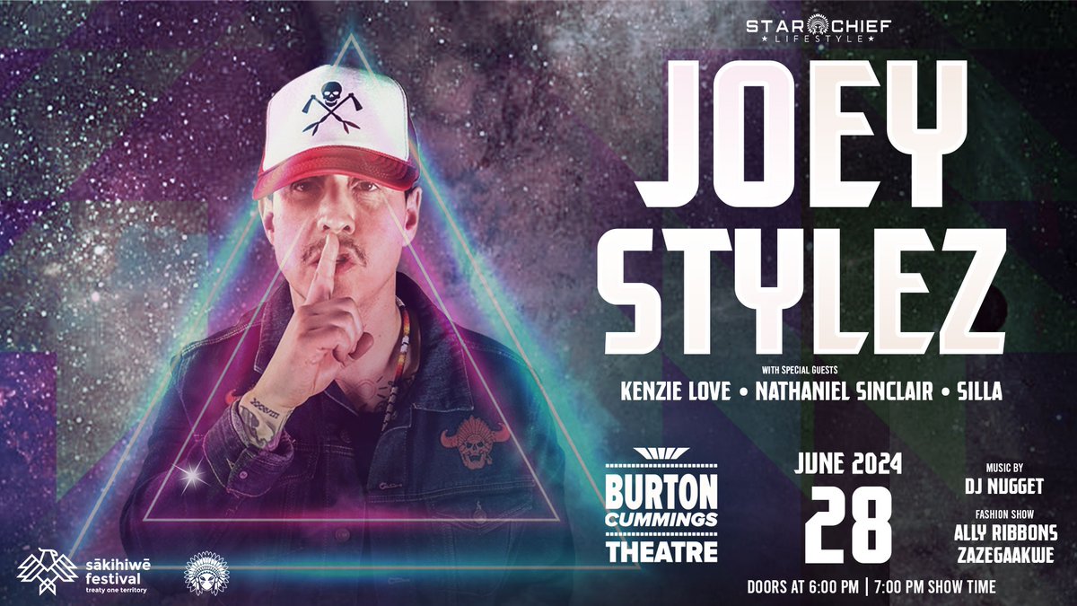 JUST ANNOUNCED: Joey Stylez is Live At The Burt on Friday, June 28!! 🎟️ Tickets are on sale TODAY at 10am at bit.ly/3QYBFL8
