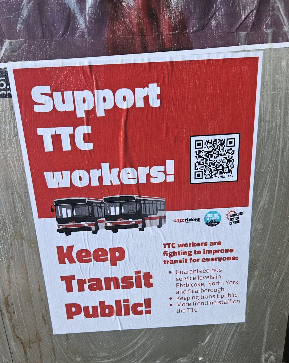 springmagca's tweet photo. Lots of solidarity with @ATU_113 members At last night's Toronto Spring meeting. TTC workers are fighting for better wages, job security, and a stronger public transit system. We are joining with @ttcriders @fairwagesnow to build solidarity! #ttcstrike https://t.co/B6ZUf9QIIF