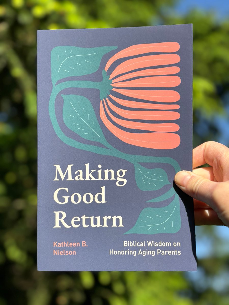 Making Good Return: Biblical Wisdom on Honoring Aging Parents by Kathleen B. Nielson releases June 12.

Preorder now
Amazon: buff.ly/3ym6qmY 
Christianbook: buff.ly/4dDB3o7