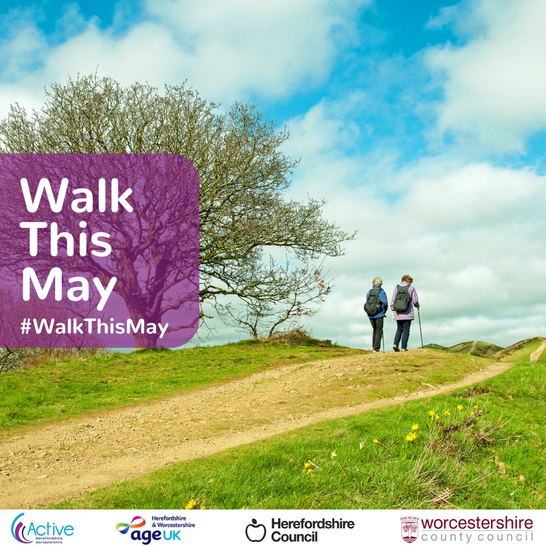 This weekend, explore the Worcestershire’s beautiful countryside by trying a circular walk or a walking route! Make a day of it & get away from it all! Find your walk for this weekend on our walking webpages worcestershire.gov.uk/walking. #WalkthisMay