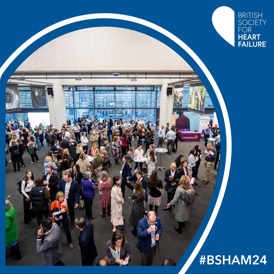 Save the date for the heart failure event of the year! The BSH Annual Meeting will take place on 21-22 November at the QEII centre, London. Registration opening soon! #25in25 #FindMe #BSHAM24