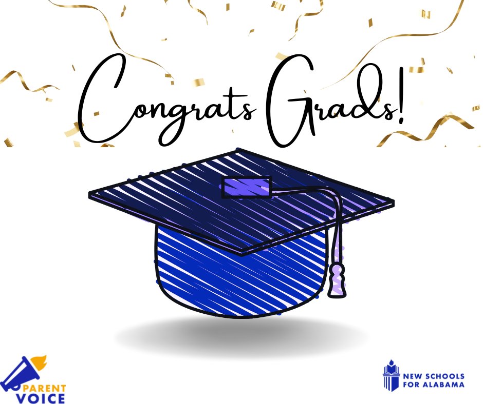 'Celebrate endings — for they precede new beginnings' 
Congrats to all 2024 grads!

Post your grads in the comments to celebrate!

#alabamapubliccharters #absolutely4ourkids #alabamaparentvoice #charterschools #opentoall #tuitionfree #alabama #graduationseason #grads #2024grads
