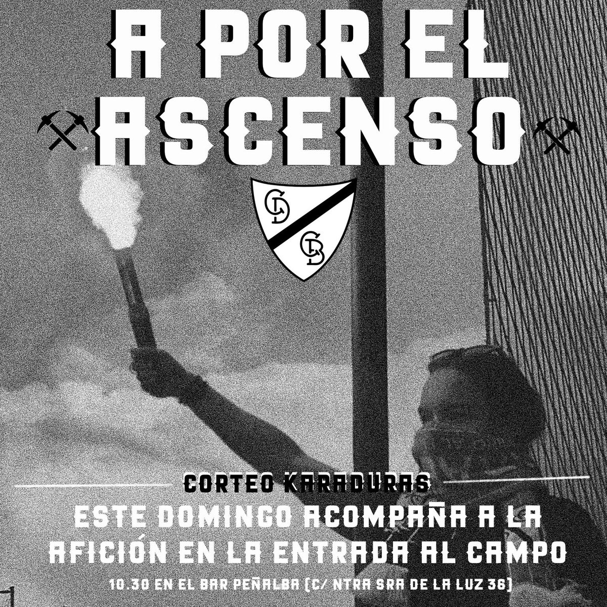 rcdcarabanchel's tweet photo. 𝐏𝐨𝐫 𝐡𝐢𝐬𝐭𝐨𝐫𝐢𝐚...🏟️
𝐏𝐨𝐫 𝐚𝐟𝐢𝐜𝐢𝐨𝐧...📣
𝐏𝐨𝐫 𝐞𝐪𝐮𝐢𝐩𝐨...⚽️
𝕊𝕆𝕄𝕆𝕊 𝔻𝔼 𝕋𝔼ℝℂ𝔼ℝ𝔸🥉
𝗔𝗵𝗼𝗿𝗮 𝘁𝗼𝗰𝗮 𝗘𝗦𝗧𝗔𝗥 𝗲𝗻 𝗧𝗲𝗿𝗰𝗲𝗿𝗮💪

El domingo, con vuestro aliento, lo lograremos. Toda la afición y nuestros 𝙆𝙖𝙧𝙖𝙙𝙪𝙧𝙖𝙨 juntos a La Mina‼️ https://t.co/wiX76tI1y0