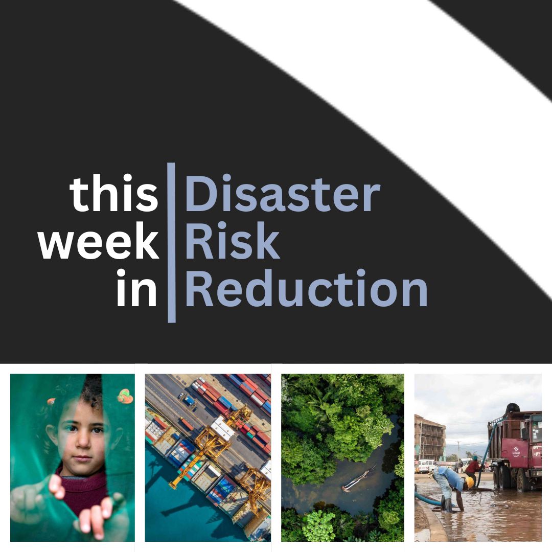 📢 Catch this week's #DRR highlights, selected by the #PreventionWeb editors – on LinkedIn! 👍Like, follow, subscribe! ➡️ ow.ly/4GIU50RTJzH