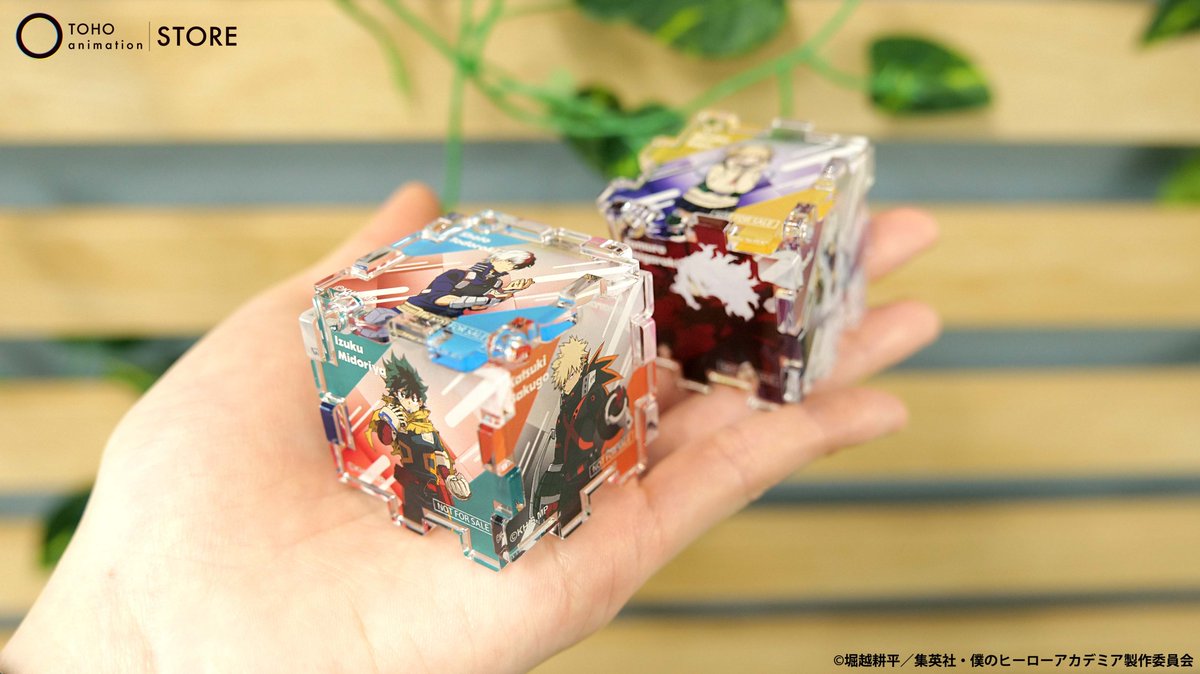 僕のヒーローアカデミア アクリルパズルキーホルダー 全12種セット ヒロアカ X-এ TOHO animation STORE:
