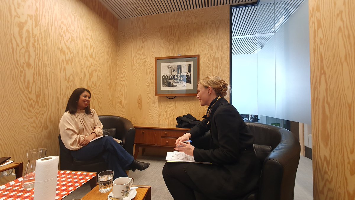 Productive exchange with Holy Ranaivozanany, Deputy Executive Director of the @AfricaEuropeFdn on #agriculturaladaptation! CEO @MoFroehler & Program Associate Beatrice Rocca were glad to learn about the Foundation's work on climate adaptation negotiations.