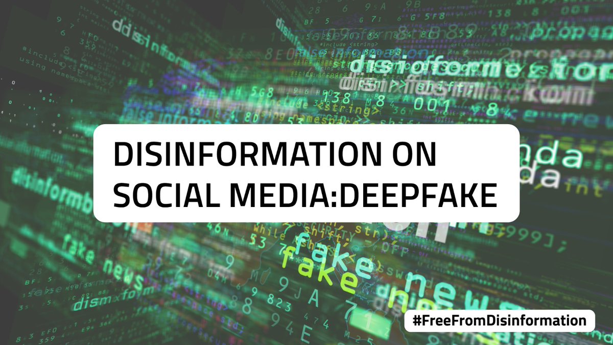 🔎 #Deepfakes are highly realistic media content capable of making it look like a person is saying or doing something they didn't actually do. Learn more on @RaiPlay 👇 raiplay.it/video/2024/05/… #FreeFromDisinformation #VerifiedInformation @IDMO_it