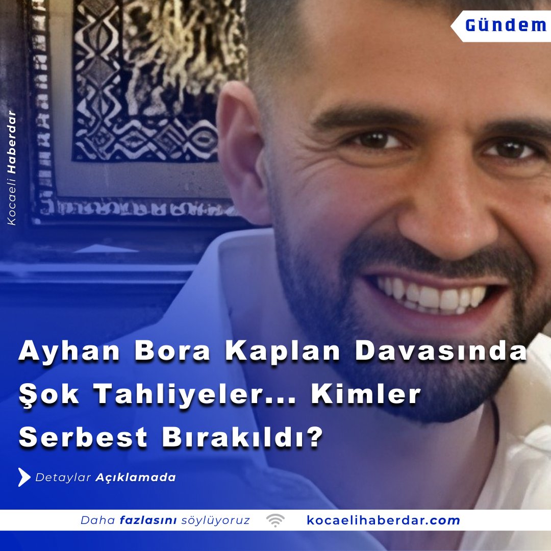 Ayhan Bora Kaplan davasında beklenmedik tahliyeler ve ağır suçlamalar, Ankara'nın gündemine bomba gibi düştü. Ayhan Bora Kaplan Davasında Şok Tahliyeler... Kimler Serbest Bırakıldı? - Kocaeli Haber | Kocaeli Gazetesi | Son Dakika Kocaeli (kocaelihaberdar.com)