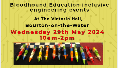 BLOODHOUND_Edu's tweet image. Bloodhound Education #InclusiveEngineering – Bourton
We still have places available for our @ActiveImpactUK #3D  @CREATE_EDU_PROJ  @UltimakerGB  workshop day....
Spread the word &amp;amp; book now!👇
yourewelcomeglos.org/events/bloodho… via @ywglos