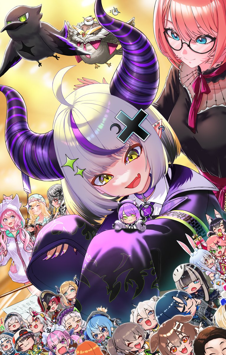星街すいせい　ラプラス　ダークネス　沙花叉クロヱ　スリーブ　カオスレア Stream 【Hololive Remix】 星街すいせい x ラプラス