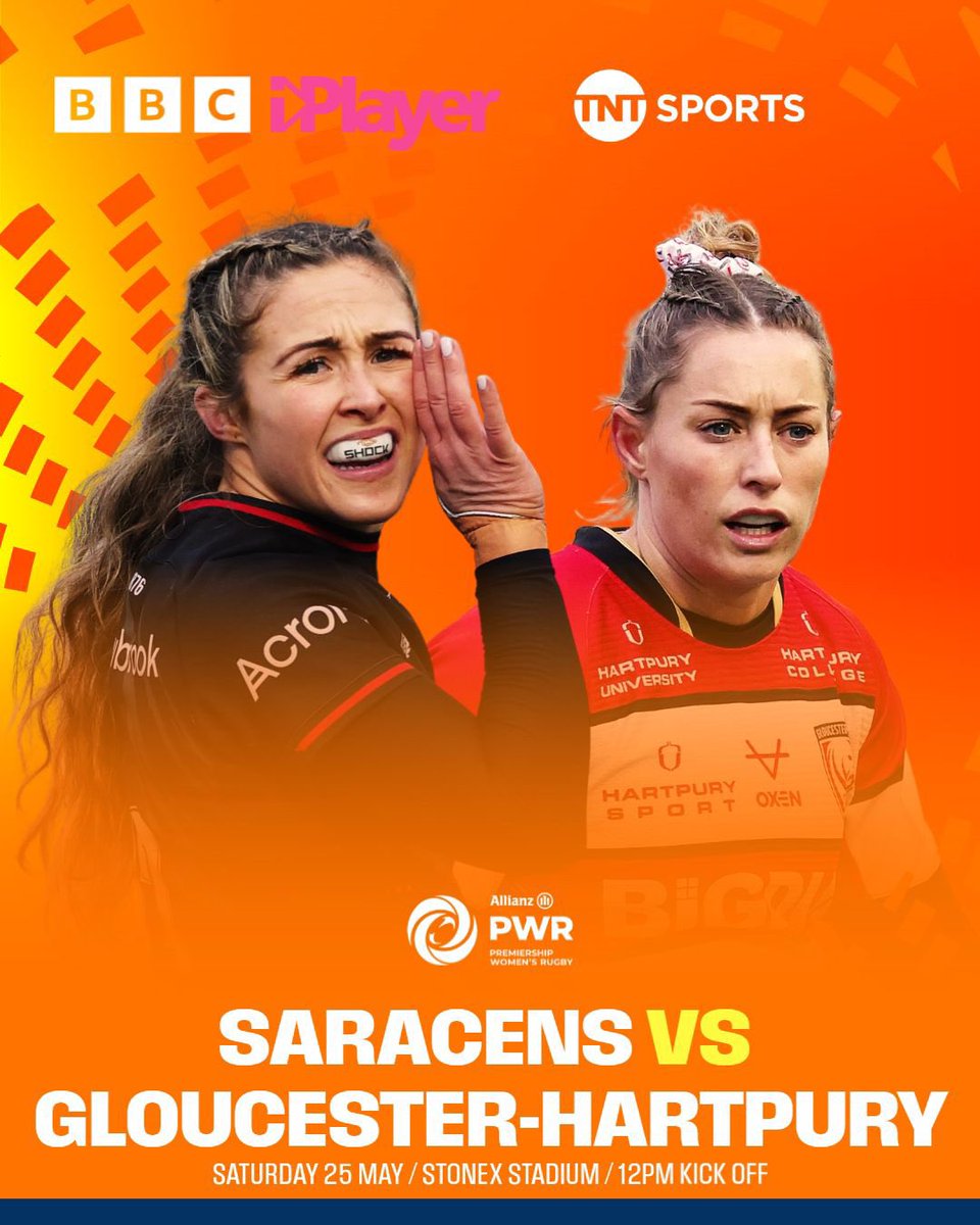 Sarries and Glaws are not holding back with squad selections for this huge @ThePWR clash in N. London tomorrow. Sarries need two points to secure a home semi-final. Glaws gunning for an unbeaten league season. On air 11.30am on TNT / BBC. 💥