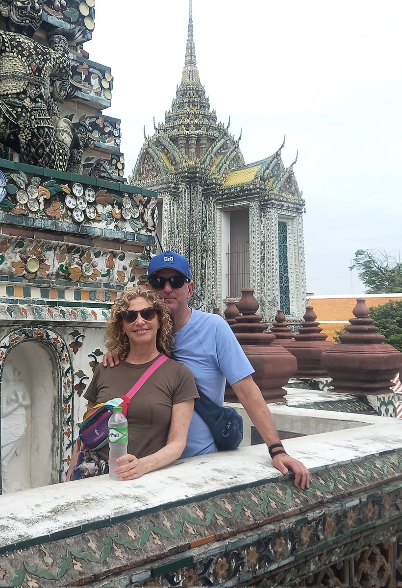 on the 2nd base of Wat Arun Bangkok, Thailand