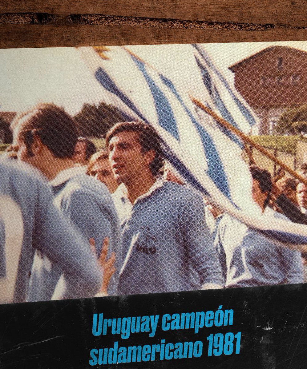 🔙 #UnDiaComoHoy, el 24 de mayo de 1981, Los @TerosXV 🇺🇾 se coronaban Campeones Sudamericanos por primera vez en su historia 🏆
