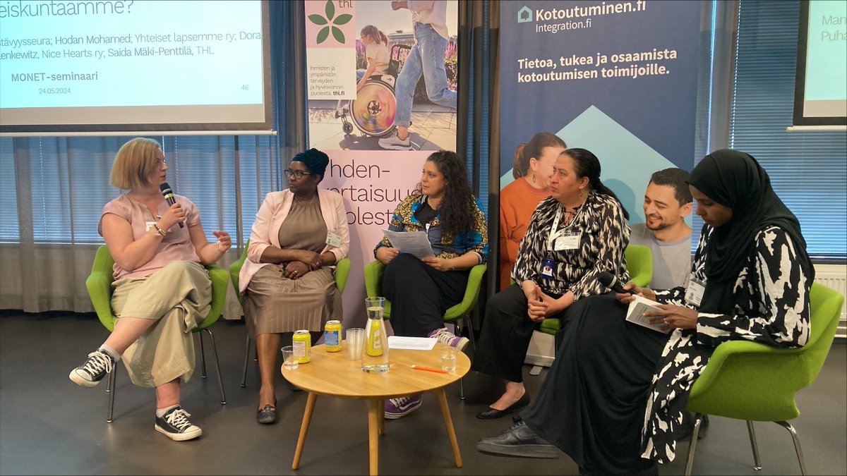 Vuoden 2024 MONET-seminaari on päättymässä! 

Kahden päivän aikana syvennyimme kuulumisen kokemukseen monesta eri näkökulmasta. 
🔹mikä estää yhteenkuuluvuuden tunteen syntymistä
🔹mitä voimavaroja eri yhteisöillä on?

Kiitos kaikille osallistujille aktiivisesta keskustelusta😍