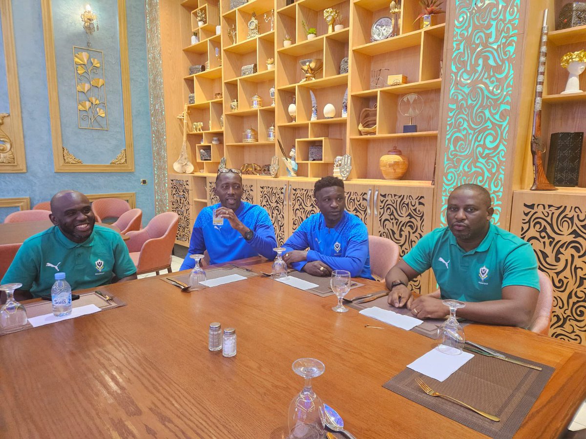 ThierryMouyouma's tweet photo. Arrivé sur le #Maroc hier dans le cadre du stage des panthères , nous sommes en Préparation du rassemblement avant l'arrivée des joueurs. #Gabon #CoachTM https://t.co/qRgVTEQazS