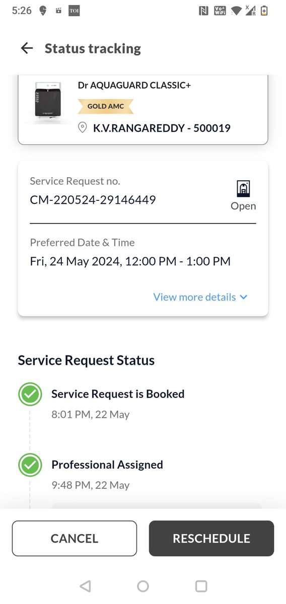 @pratikpota @eurekaforbesltd very poor service.. no commitment and sensitivity of Customer service . You are in Water purifier business which is life line . Are 2-3 days less time for providing service ? Your service guy not reachable