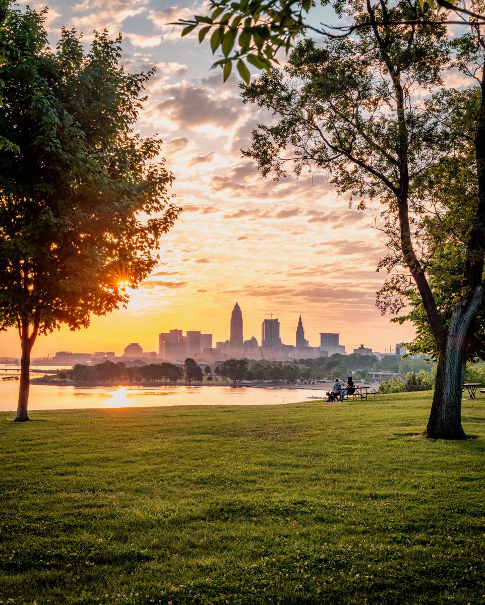 Friday’s Sunrise in Cleveland, OH