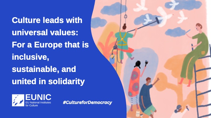 🇪🇺✨As #EUelections2024 are near, together let's strive towards:
 🗣Freedom of expression
🤝 Inclusion
⚖ Fairness
 🌱 Sustainability 
💪 Solidarity

#CultureforDemocracy #EU2024