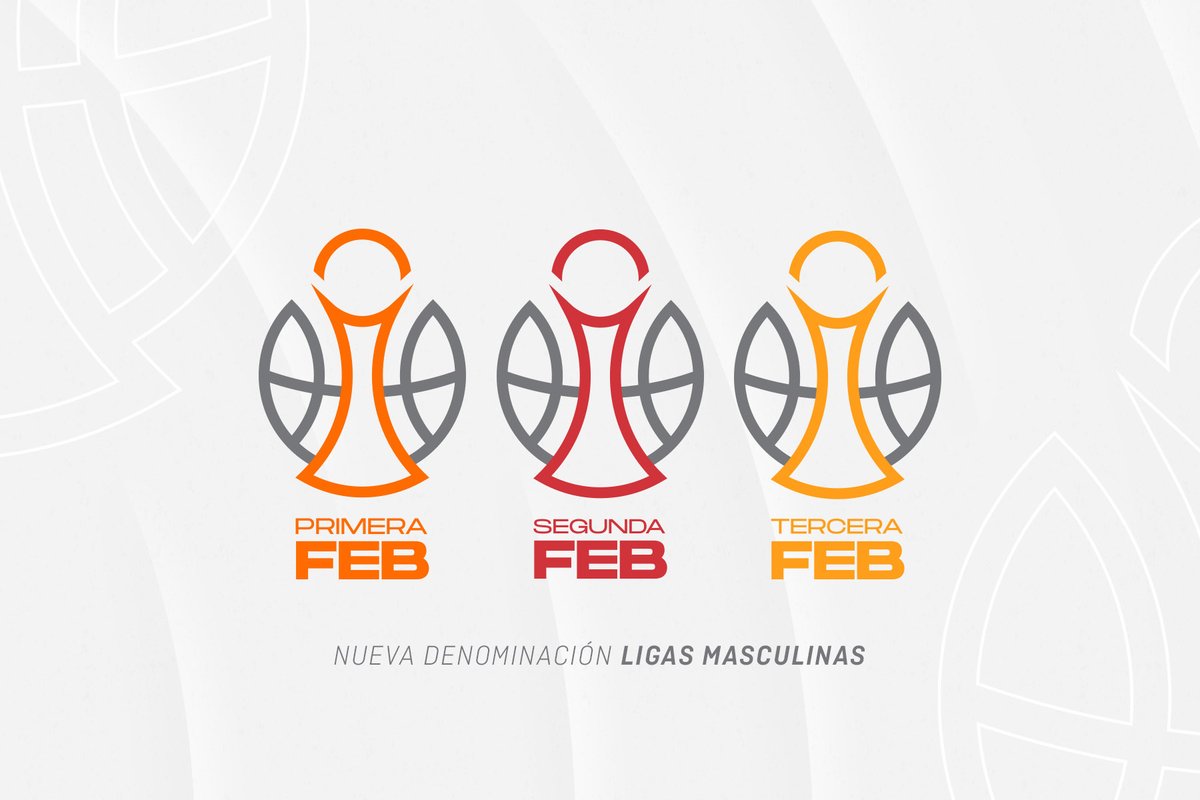 🏀 OFICIAL: Las Ligas masculinas de @CompeticionFEB renuevan su imagen y denominación a partir de la próxima temporada 2024/25 1️⃣ #LEBOro ➡️ #PrimeraFEB 2️⃣ #LEBPlata ➡️ #SegundaFEB 3️⃣ #LigaEBA ➡️ #TerceraFEB 📝 Más información ⬇ feb.es/2024/5/24/balo…