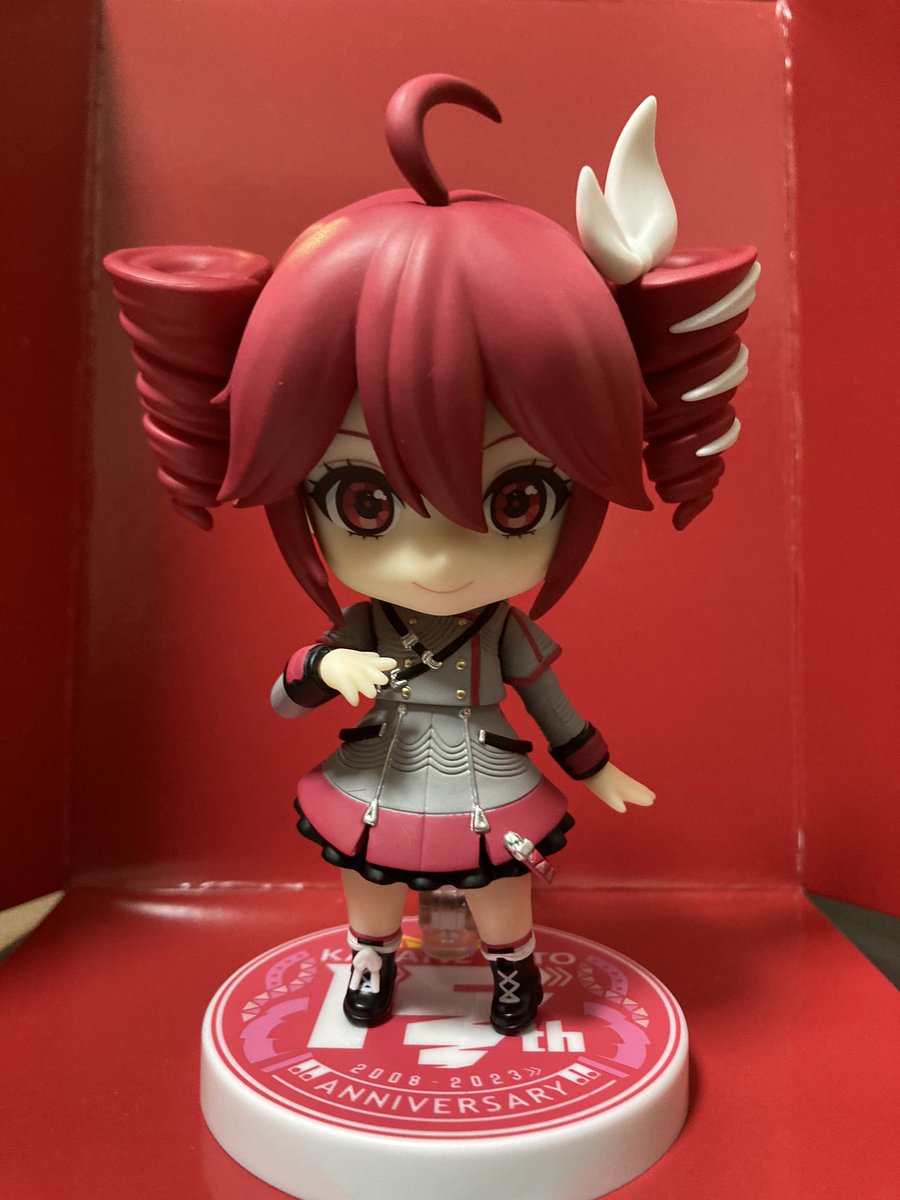 宇佐城 в X: „重音テトSynthesizer V AI Ver.ねんどろいど届いた