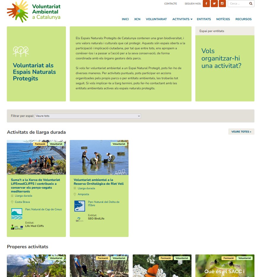 🙋I si vols seguir col·laborant amb els espais naturals protegits la resta de l'any, consulta el web ▶️voluntariatambiental.cat/voluntariat-al… i participa amb les entitats actives als parcs! #SetmanaNatura #EuropeanDayofParks