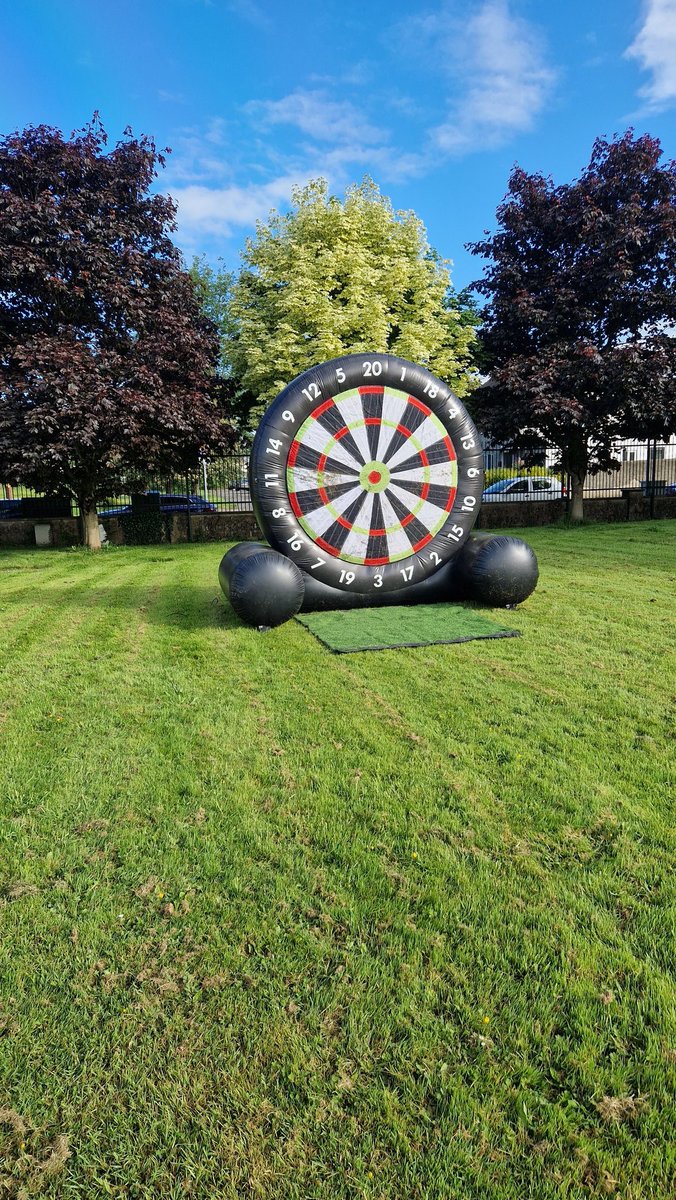 ASM_Limerick's tweet photo. Part of the entertainment for #ASM's #SportsDay! Students will be able to enjoy these between other activities & competitions! #ActiveASM https://t.co/1Ax0VLo2gp