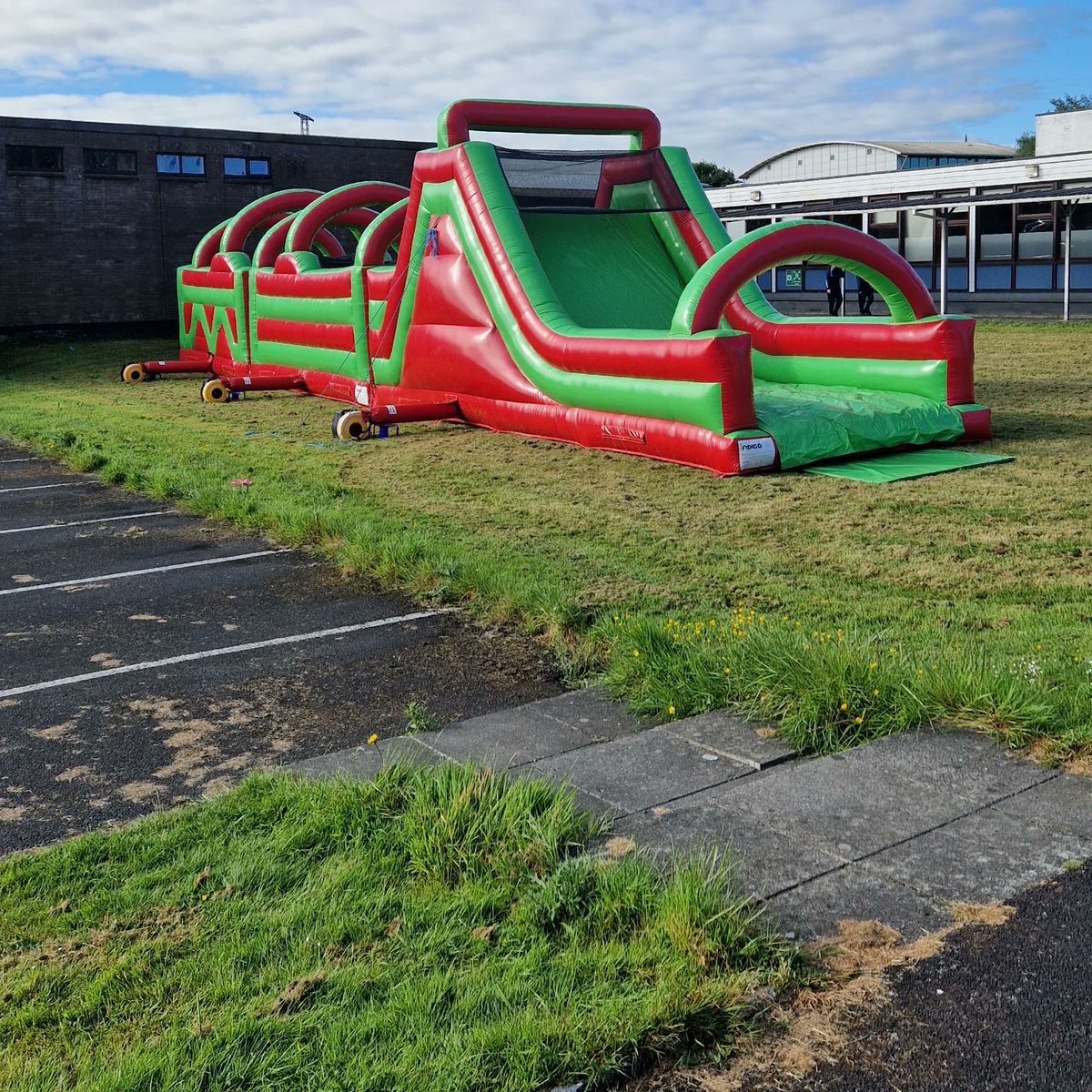 ASM_Limerick's tweet photo. Part of the entertainment for #ASM's #SportsDay! Students will be able to enjoy these between other activities & competitions! #ActiveASM https://t.co/1Ax0VLo2gp