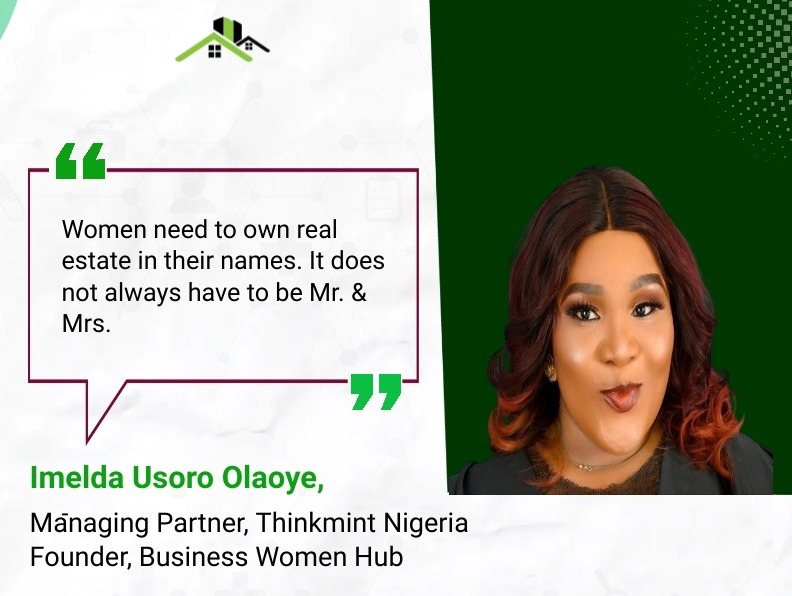 Excerpts from Imelda Usoro Olaoye <a href="/mayen_syl/">Imelda Usoro Olaoye</a> session at the Women in African Real Estate Twitter X Space yesterday.