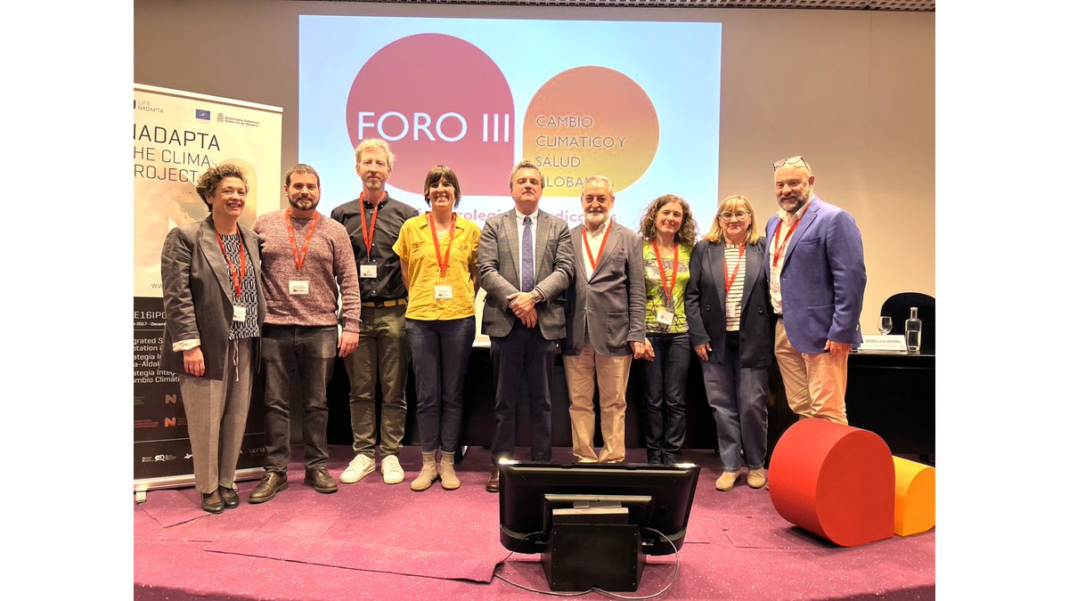 El exitoso Foro III “#Cambioclimático y salud global” reunió a diferentes profesionales por una única salud – One Health 👏

➡️ lifenadapta.navarra.es/.../foro-cc-sa…

#HCCN #KLINa #LIFEProgramme #LIFEproject #LIFEAmplifiers #LIFEAmplifier