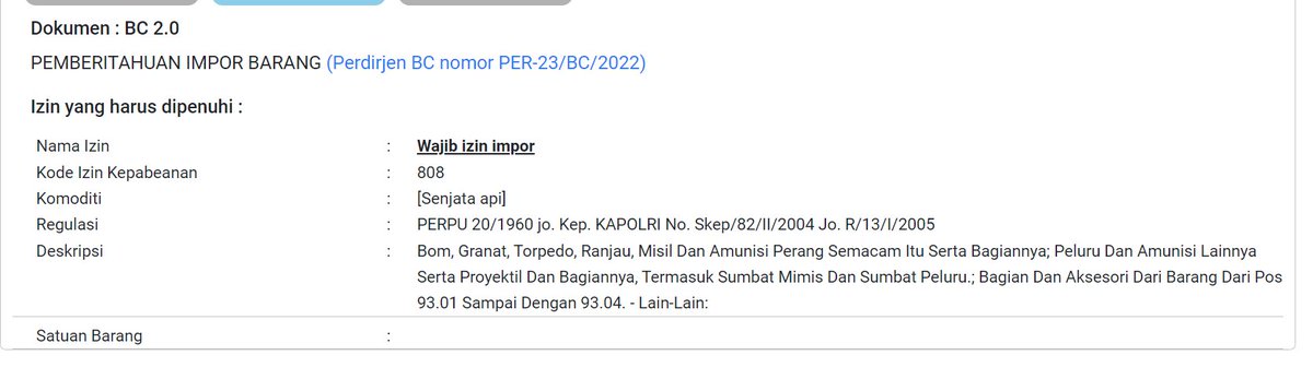 yusandhiT's tweet photo. @bravobeacukai Siang ... mau tanya. Sy ada impor IC untuk aplikasi industri dgn HS Code 85423900. HS Code tsb ada lartas Ijin Polri karena dianggap sebagai komoditi senjata api. Bagaimana cara mengatasi hal ini ? karena IC ini hanya digunakan untuk reparasi mesin industri. https://t.co/wD8on2ciie