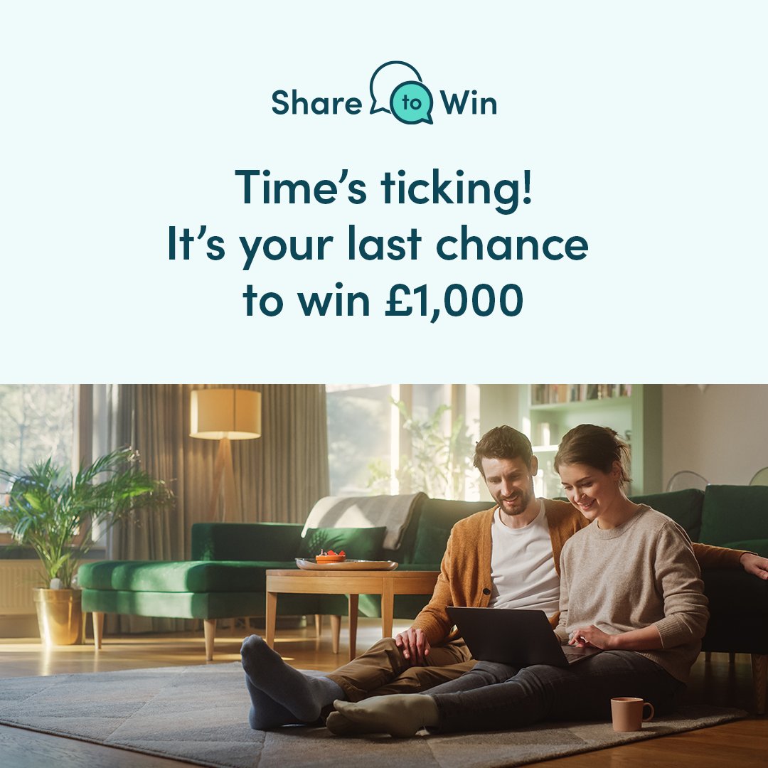 Our share to win competition ends today! 📣 Don't miss out on the chance to win a bonus £1,000 donation for your cause - get sharing your ready-made tools, get recruiting more supporters and you could win! 🏆 👉 bit.ly/3UzaJTh
