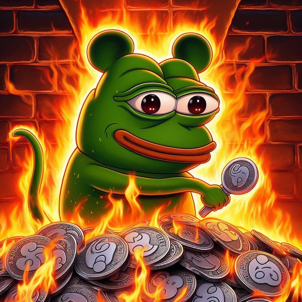 Today's Burn!! 💥💥💥
🐸 Tokens burnt: 5M $CHEEPEPE
👉 New Total Supply: ~240M $CHEEPEPE left in the pool 🪙
👉 Check here: solscan.io/tx/53m8Sfn8WJu…

#CHEEPEPE $CHEEPEPE@cheepepe_sol
#BAREBEARS $BAREBEARS <a href="/barebearsSOL/">BAREBEARS</a>