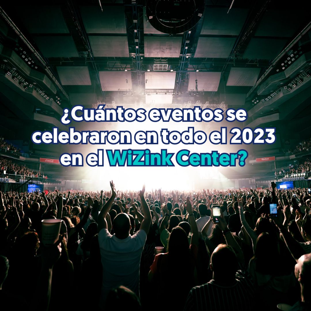 ¿Sabes cuántos eventos se celebraron en todo el 2023 en el #WiZinkCenter? Venga, a ver quién da con la cifra exacta.