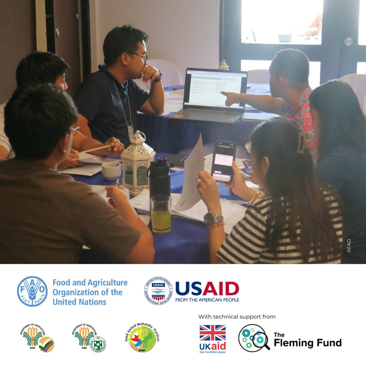 @FAO #ECTAD in the Philippines, @bai_official, and BAFS successfully conducted a seminar workshop on understanding Good Animal Husbandry Practices (GAHP)-related standards through the support of @USAID, @UKaid and @FlemingFund. 🐔🐖🐐🐄

#GAHP #goodanimalhusbandrypractices