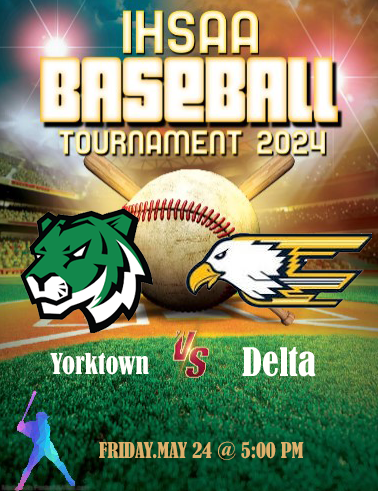TheBasballReprt's tweet image. 🏆IHSAA Class 3A Baseball State Tournament
Yorktown Vs Delta
Live On ihsaatv-org.eventsports.online/baseball.php
🗓️ FRIDAY.MAY 24
⏰5p.
@DeltaEagles_BSB @PrinDHS @DeltaEagles_ @DeltaMS_eagles @YHS_Baseball_IN @YHSAthletics @YorktownHighSch @YHSSportsMed @detweiler_mark @CoachOverholt