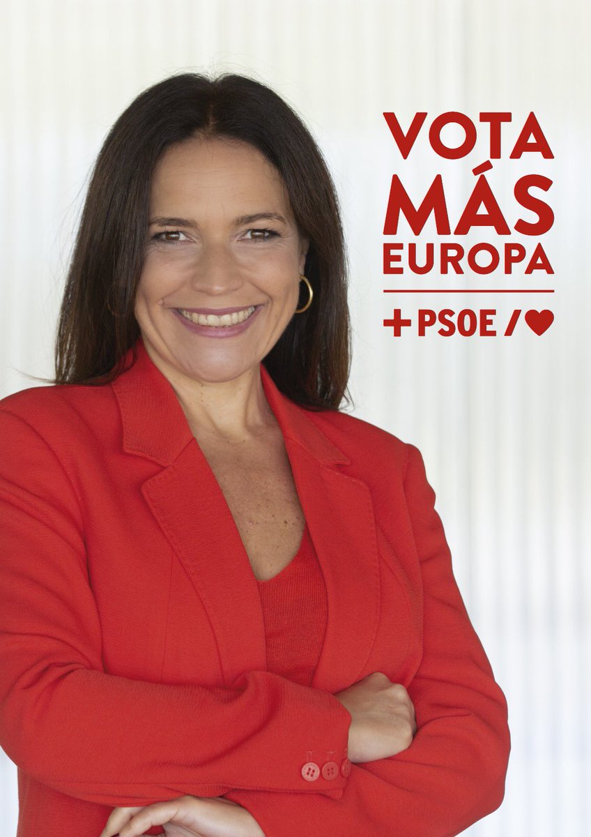 Por una Europa Más social. 🫂 Más feminista. 💜 Más verde. 🌱 El #9J vota #MásEuropa, vota PSOE 🇪🇺🌹