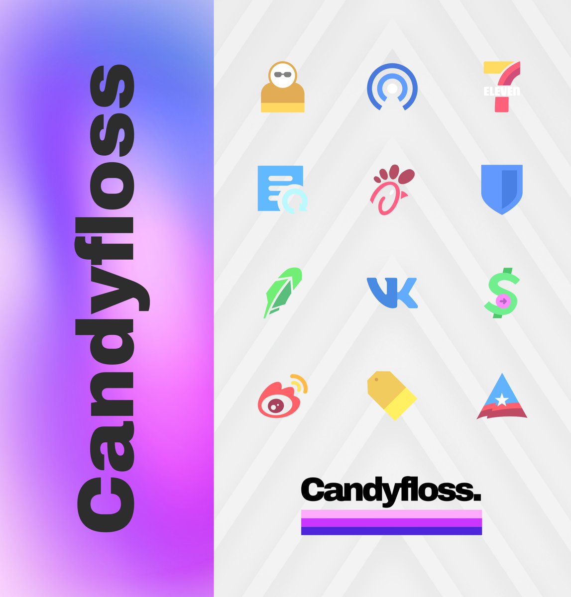 Weekly update for Candyfloss is live! 🔸 Added 30 new awesome icons! 🔸 790+ total icons now! Get it here at EARLY ACCESS PRICES: bit.ly/CandyflossIcons RTs and ❤️s ll be highly appreciated! Cheers peeps and enjoy!!