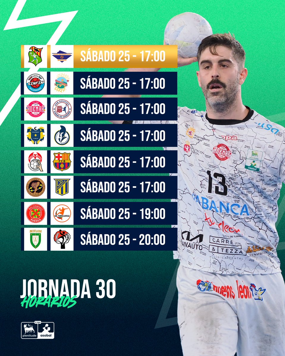 ¡La 𝗟𝗶𝗴𝗮 𝗣𝗹𝗲𝗻𝗶𝘁𝘂𝗱𝗲 se despide por todo lo alto con una jornada intensa el sábado!🔥 6️⃣ partidos en horario unificado 🫣 La tercera plaza y la salvación, en juego 𝐏𝐚𝐫𝐭𝐢𝐝𝐨 𝐝𝐞 𝐥𝐚 𝐉𝐨𝐫𝐧𝐚𝐝𝐚 en @BMGranollers 🙌🏽 📲 ¡Último capítulo en @LaLigaPlus!