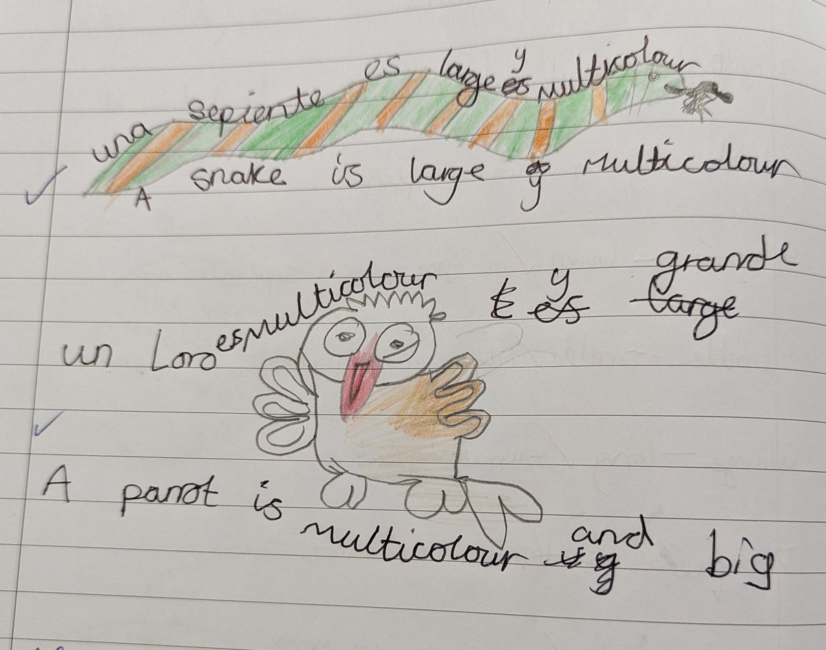 Lisa Ormes (@lormes_spanish) on Twitter photo How lovely are these artistic jungle animal descriptions from year 4 children <a href="/Haslamparkprim1/">Haslam Park Primary School</a> yesterday. One of my favourite lessons from the <a href="/network_primary/">Primary Languages Network</a> stage 4 scheme of work. ππͺπΈπ¦π How lovely are these artistic jungle animal descriptions from year 4 children <a href="/Haslamparkprim1/">Haslam Park Primary School</a> yesterday. One of my favourite lessons from the <a href="/network_primary/">Primary Languages Network</a> stage 4 scheme of work. ππͺπΈπ¦π